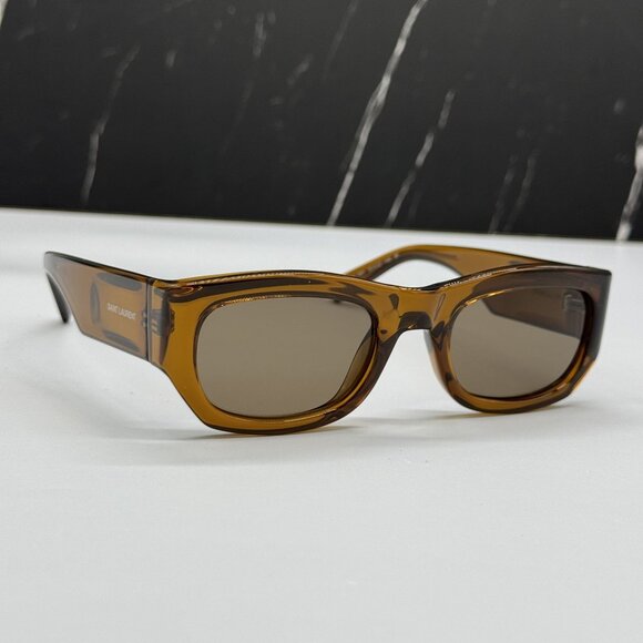 NEW SAINT LAURENT SUNGLASSES BROWN UNISEX EYEWEAR SAINT LAURENT SL713 003 main image 10